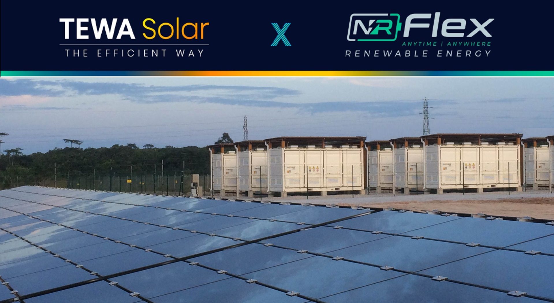 TEWA Solar x NR Flex partnership!